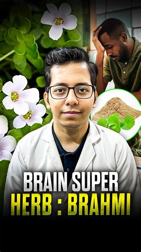 All About Brahmi | Brain Super Herb | Dt.Bhawesh | #diettubeindia #dietitian #ayurveda #shorts