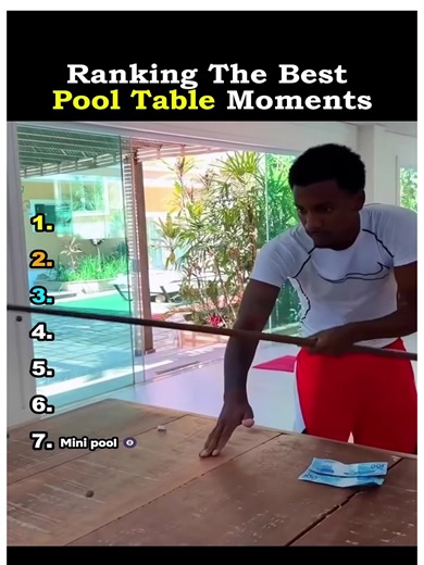 Ranking The Best Pool Table Moments