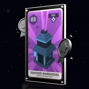 Attention, Town Star fans! Who's looking for a bigger storage warehouse for all this seafood? The Seafood Warehouse (Epic) will hit the Gala Games store next week! With the extra storage capacity, that means we can now store even more fresh and delicious seafood options like Salmon, Fish Chum, Shrimp, and Eel. Stock up on your favorite seafood ingredients with this Epic Seafood Warehouse! 🍣 | Gala Games
