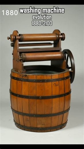 Evolution Time | The evolution of the washing machine from 1880 to 2100❤follow me @evotimelab #evolution #timelapse #trend #reals #fyp #washingmachine | Instagram