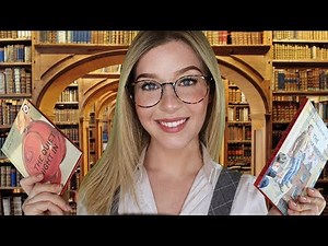 [ASMR] English Librarian Book Help