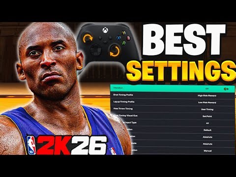 STOP LOSING! BEST SETTINGS FOR NBA 2K26! (CONTROLLER SETTINGS, & MORE) BEST TIPS & TRICKS!