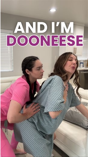 It’s childbirth according to Dooneese! There are many stages of childbirth that expecting moms go through - and they will all be different for everyone’s childbirth experience! Personally I looked like Transition at 5cm dilated 🤣 #pregnancyjourney #pregnancyhumor #givingbirth #birthprep #havingababy #firsttimeparents #expectingmom | Mama Nurse Tina
