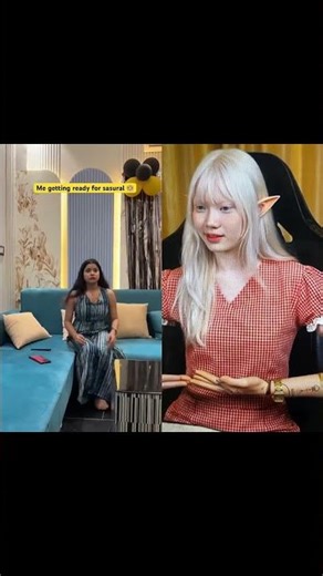 Me getting ready for sasural 👧 #sejalgabashorts #funny #comedy #comadin