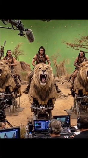 How Giant Robotic Lions Are Filmed | Incredible Movie VFX Behind the Scenes #vfx #vfxpro