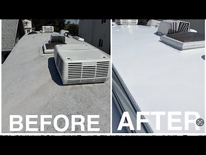 DIY: How to Waterproof RV Roof with Flex-Seal. 5th Wheel Roof re-seal, re-coat