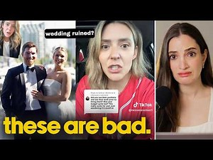 Bride Exposes HORRIBLE Wedding Photos in Viral TikTok – Photographer REACTS