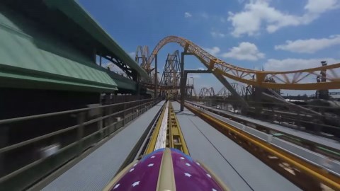 Stardust Racers Roller Coaster POV at Universal Epic Universe