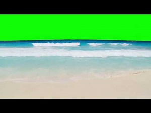 Green Screen Ocean Beach Effects