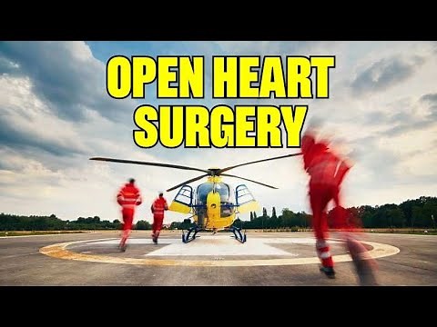 OPEN HEART SURGERY Quadruple Bypass Coronary Artery Bypass with Graft CABG Procedure