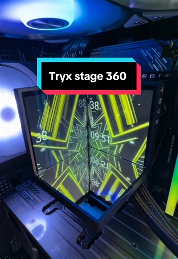 Installing this new release from @tryxglobal 🔥🔥 The tryx stage 360 AIO is a thing of beauty! #cooler #cpu #aio #pcbuild #pcgaming