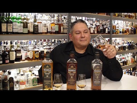 Bushmills 10, 16 & 21 Year Irish Single Malt Whiskies Reviewed