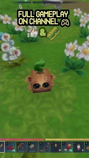 my first time seeing a Kweebec Seedling in #hytale