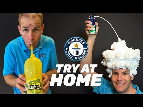 HOW TO BREAK RECORDS AT HOME - Guinness World Records