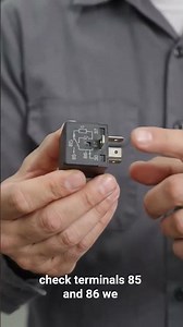 Fuel Pump Relay Test – How to Check a Bad Fuel Pump Relay in a Car #engineparts #enginecomponents