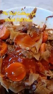 Slow Cooked Spicy Smoked Tender Ham Hocks With Cabbage #SPICYSMOKEDTENDERHAMHOCKSWITHCABBAGE