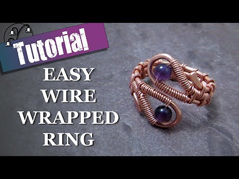 Adjustable Wire Wrapped Ring