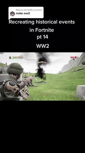 Recreating Historical Events in Fortnite WW2 Battle Royale