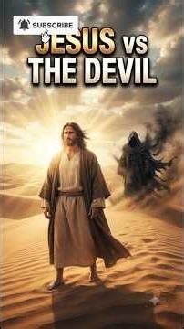The Devil Tried to Tempt Jesus #TemptationOfJesus