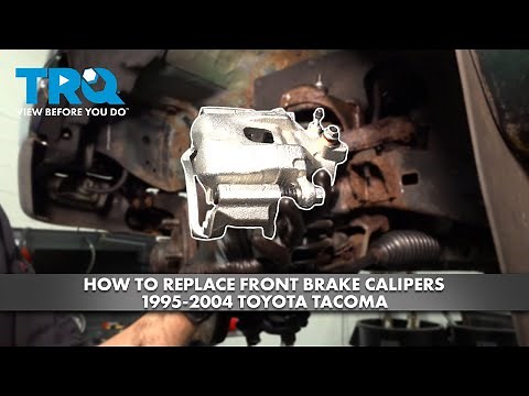 How to Replace Front Brake Calipers 1995-2004 Toyota Tacoma