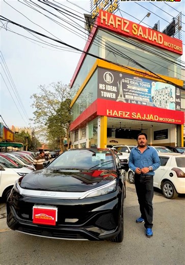 BYD ATTO3 Model 2025 Punjab Registered ✅Full Electric ✅NFC Supported ✅410km Range ✅49.92 KWh World Safest Battery 🔋 . For More Information Contact 0345 6666603 Hafiz Sajjad Motors Your Trusted Car Partner New Registration , Transfer & Biometric Related All Solutions Under OneRoof ہمارے ہاں گاڑیوں کی خرید فروخت پر کوئی کمیشن نہیں لیا جاتا گاڑی کی پینٹ کنڈیشن جو بتائ جائیگی وہی ہوگی اور نہ ہونے کی صورت میں منی بیک گارنٹی ہوگی ——————————————- Showroom Address: Hafiz Sajjad Motors Lahore: 597-A Mau