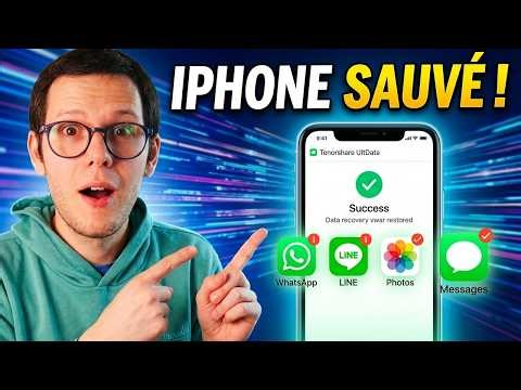 Comment Restaurer son iPhone SANS iTunes ? - Tenorshare Ultdata iPhone data recovery