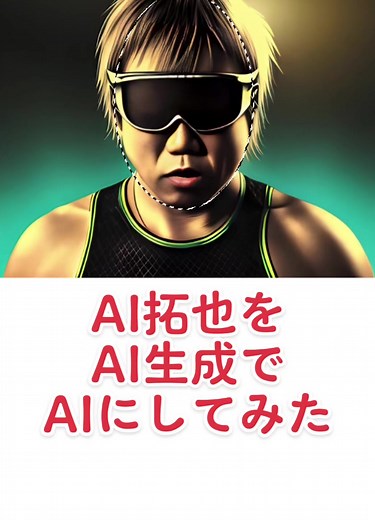 #ai拓也 を #ai生成 で #推しの子 AIにしてみた
