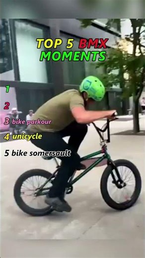 The coolest BMX tricks