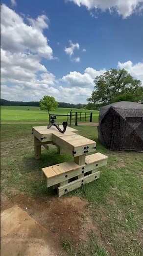 Shooting bench… build plans on my website! #plans #woodwork #carpentry #diy #blog