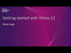 NVivo 12: Mind maps