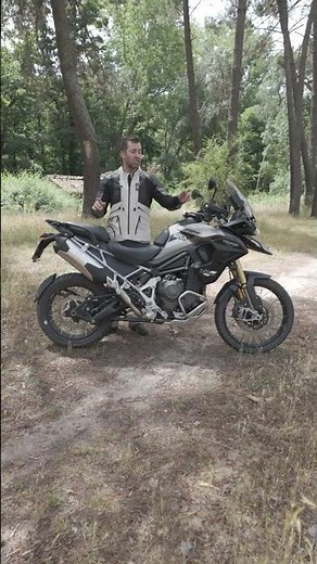 This is how accessible the new Triumph Tiger 1200 Rally Pro is.