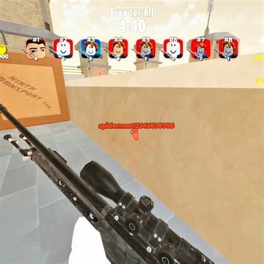 Roblox Sniper 1 VS 6 💀