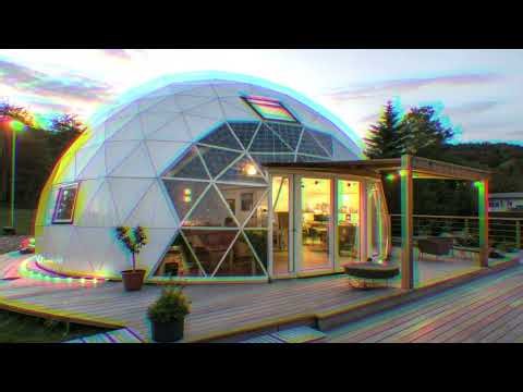 Luxury Dome House Built in DAYS! Full Construction Process