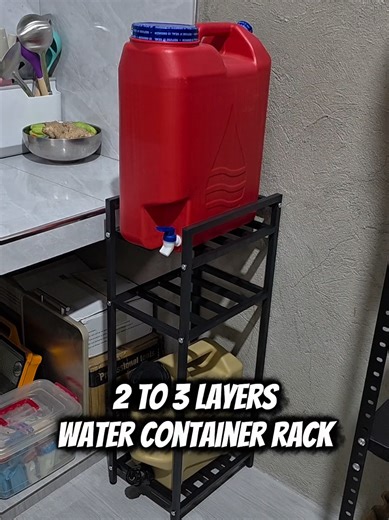 Heavy Duty Water Container Rack Stand for Organization