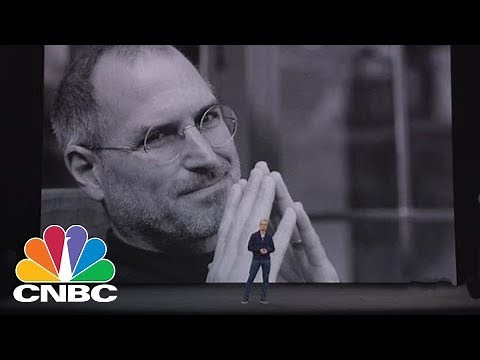 Watch Tim Cook Honor Steve Jobs With Emotional Address | CNBC