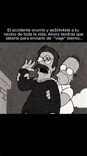 El Accidente con mi Pobre VECINO | void memes los simpson #terror #voidmemes #historias #voids