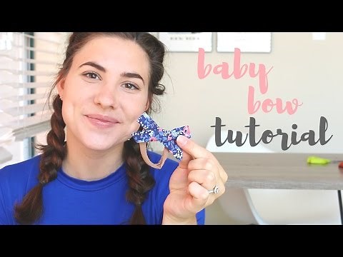 Baby Bow Headband Tutorial | Lindsay Brooke