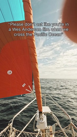 Crossing the Pacific Ocean with @sailingsvdelos I know its been quite some time since I’ve posted here! I needed to take a social media break, but im back! I hope you remeber me 😅 and I can’t wait to take you with us across the Pacific Ocean! #sailing #sailinglife #boatlife #sailingcrew #wesanderson #moonrisekingdom