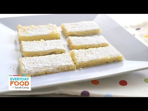 Refreshingly Tangy Lemon Square Recipe - Everyday Food with Sarah Carey