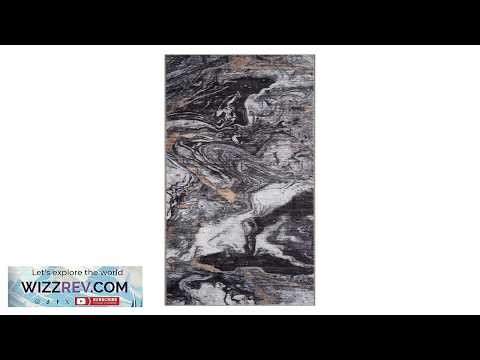 Garvee 2'x6' Runner Rug Soft Modern Abstract Boho Washable Large Machine Rug