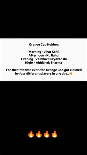 “4 Players, 1 Day, 1 Crown 👑 — IPL History Just Got Broken!”