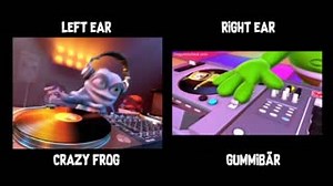 OH MY GUMMY GOODNESS!! IT'S THE MOST EPIC MASHUP IN HISTORY!! IN YOUR RIGHT EAR, MY COVER OF "I LIKE TO MOVE IT" FROM THE GUMMY BEAR ALBUM 2020!! 🐻 IN THE LEFT, CRAZY FROG'S COVER!!! 🐸 LISTEN TO THE MASHUP ON GUMMY MEMES!! 📺 bit.ly/ILikeToMoveIt-MASHUP | Gummibär The Gummy Bear