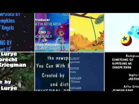 Astroblast, Beakman’s World, BITBBH, Blue’s Clues, CL, Dan Vs, HOI, RR, Snoopy Show Credits Remix