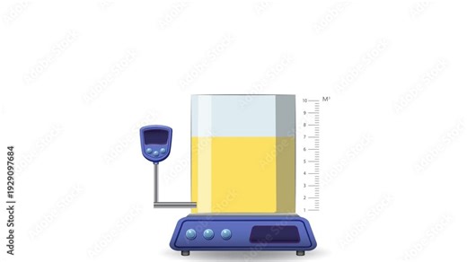 Boyle Law Educational Animation Showing Relationship Between Gas Pressure and Volume
