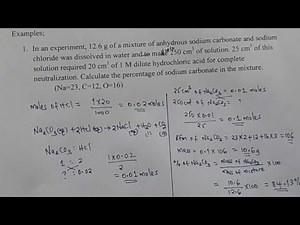 FORM 3: TOPIC 2: MOLE: LESSON 27 (Direct Titration) | ADEN CHEMISTRY