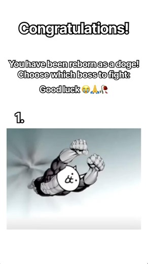Which boss are you choosing? #memes #gaming #battlecats #thebattlecats