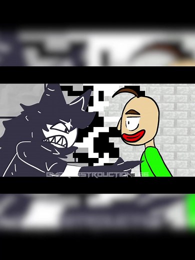 Baldi Vs Miss Circle Animated Battle