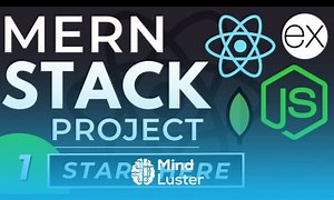 Mind Luster - Learn MERN Stack Project Fullstack Tutorial