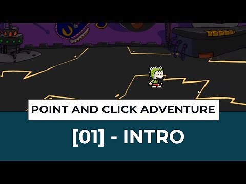 2D Point and Click Adventure [01] - How do you program something like that? - Unity 2018
