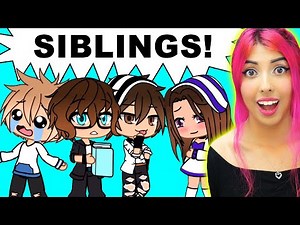 3 Brothers & 1 Sister (Gacha Life Mini Movie Reaction)